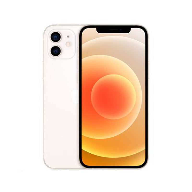 2 iPhone 12 Apple (128GB) Branco, Tela de 6,1, 5G e Câmera Dupla de 12 MP