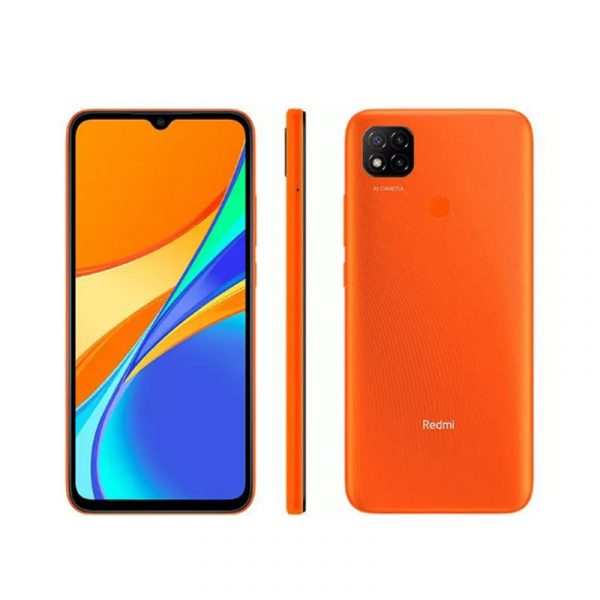 Smartphone Xiaomi Redmi 9C 32GB Laranja 4G - Octa-Core 2GB 6,53” Câm. Tripla + Selfie 5MP