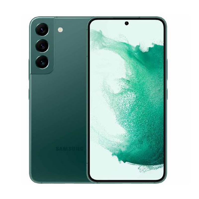 6 Samsung Galaxy S22 Verde, com Tela Infinta de 6,1, 5G, 256GB e Câmera Tripla de 50MP